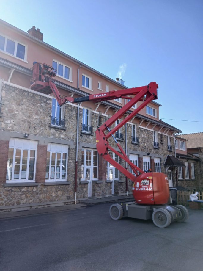Utilisation de nacelle articulée 3B